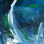 Sturmflut - Acryl - Ulli Burmester