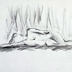 Ohne Titel Bleistift - Ulli Burmester